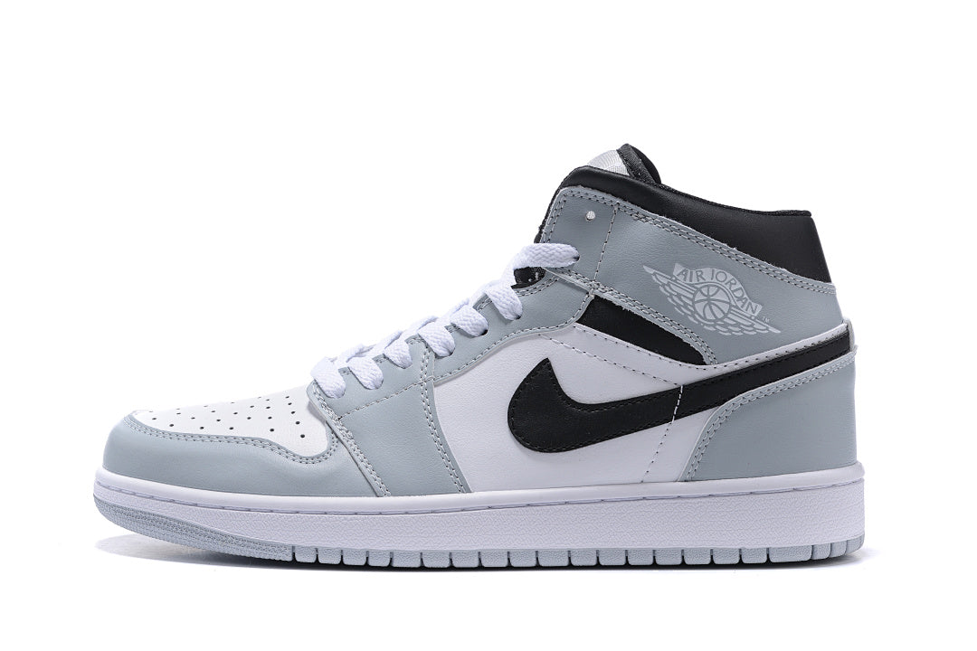 Sneakers, White Black Gray Colorway, Lace Up Design, Casual Gift for Sneaker Fans