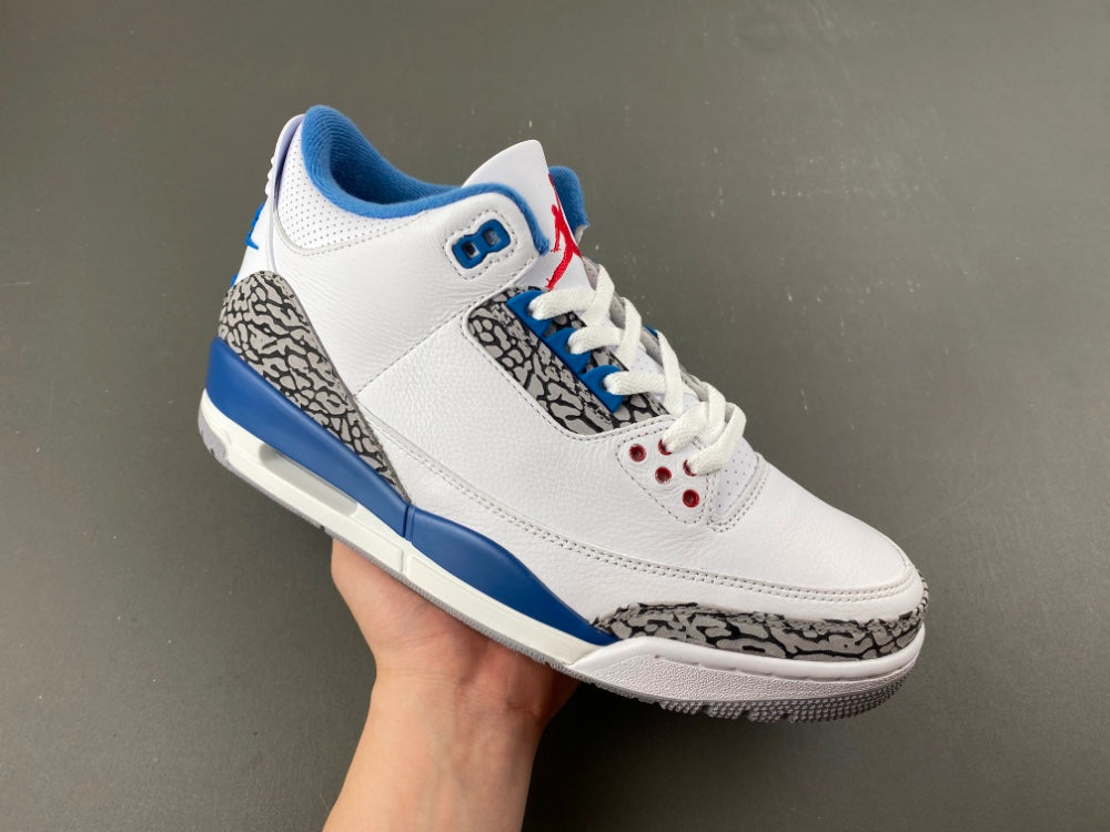 Retro Low Top Sneakers, Royal Blue White Colorway, Lace Up Design, Casual Gift for Sneaker Fans