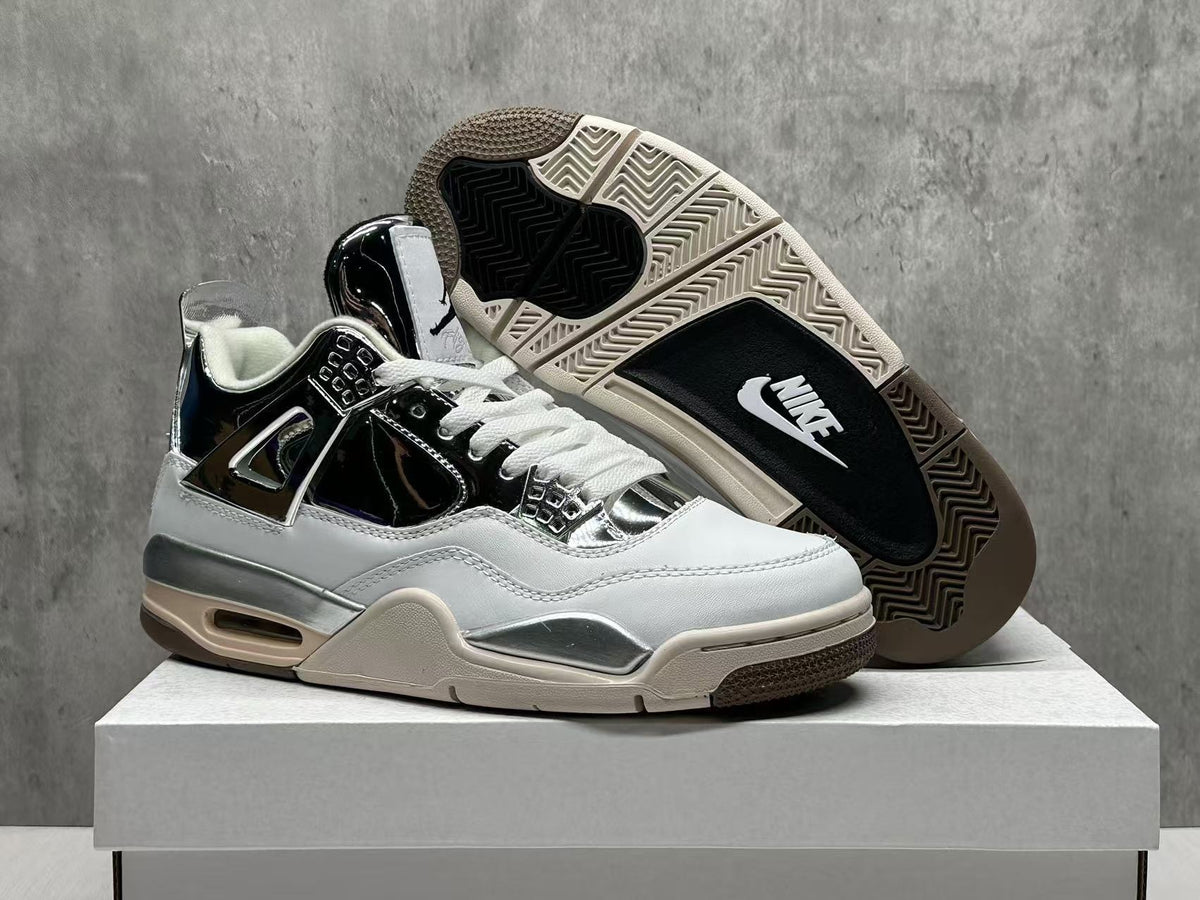 Mid Top Sneakers, White Black Colorway, Lace Up Design, Casual Gift for Sneaker Fans