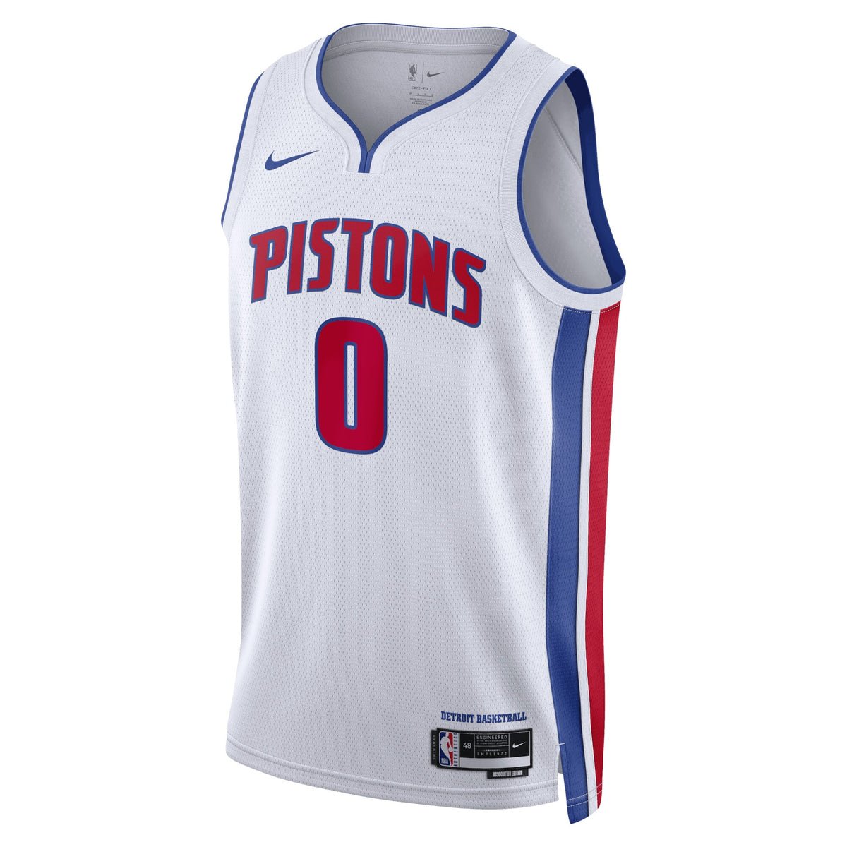 Detroit Pistons Association Edition Swingman Jersey - White - Jalen Duren