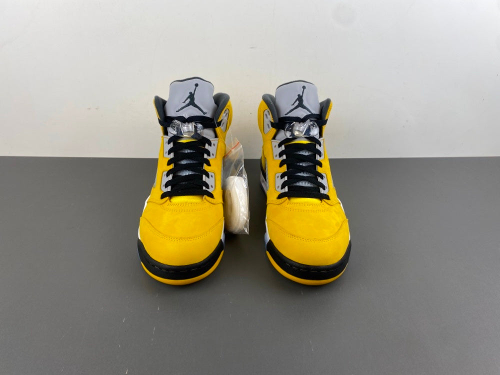High Top Sneakers, Yellow Colorway, Lace Up Design, Casual Gift for Sneaker Fans
