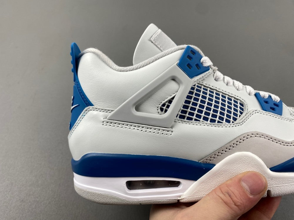 Low Top Sneakers, Blue White Gray Colorway, Lace Up Design, Casual Gift for Sneaker Fans