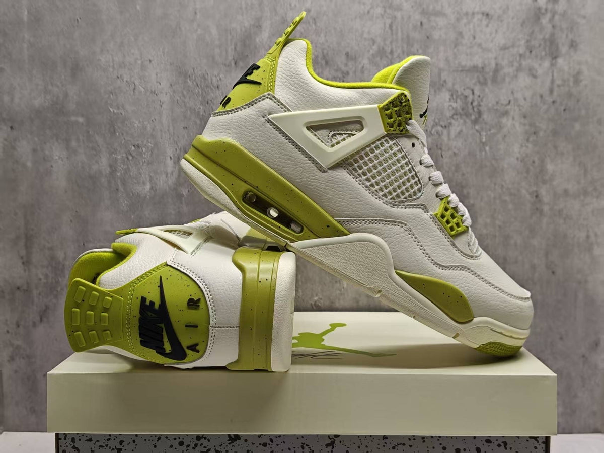 Mid Top Sneakers, Green Colorway, Lace Up Design, Casual Gift for Sneaker Fans