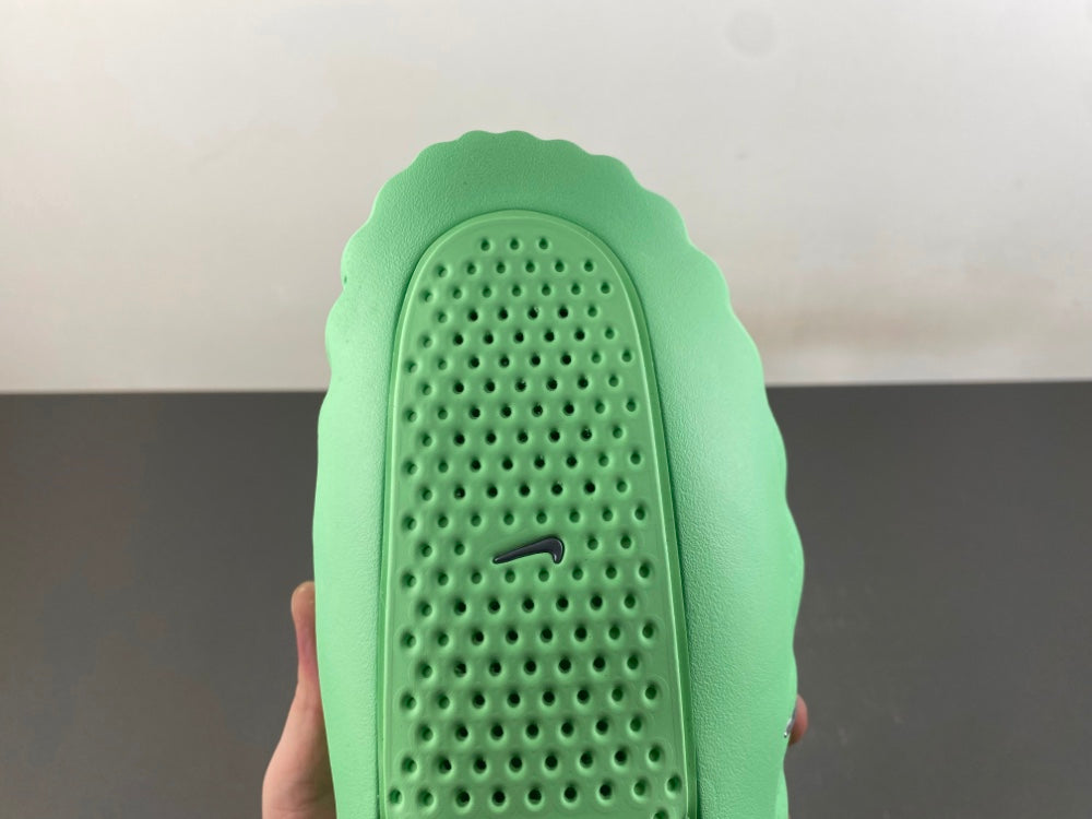 Slides, Green Colorway, Slip On Design, Casual Gift for Shoe Lovers