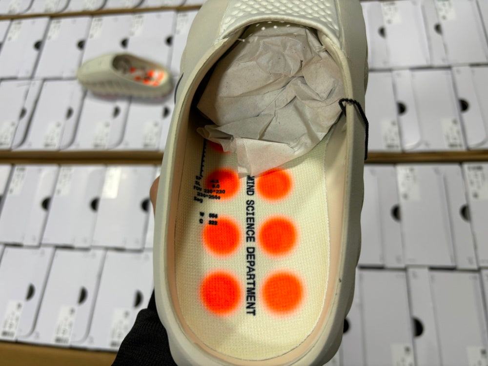 Slides, Off White Sail Colorway, Slip On Design, Casual Gift for Shoe Lovers