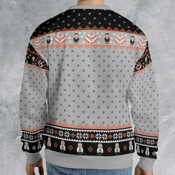 Retro Country Holiday Sweater, Hee Haw and Merry Christmas Ugly Christmas Sweatshirt, Vintage Western Xmas Party Crewneck
