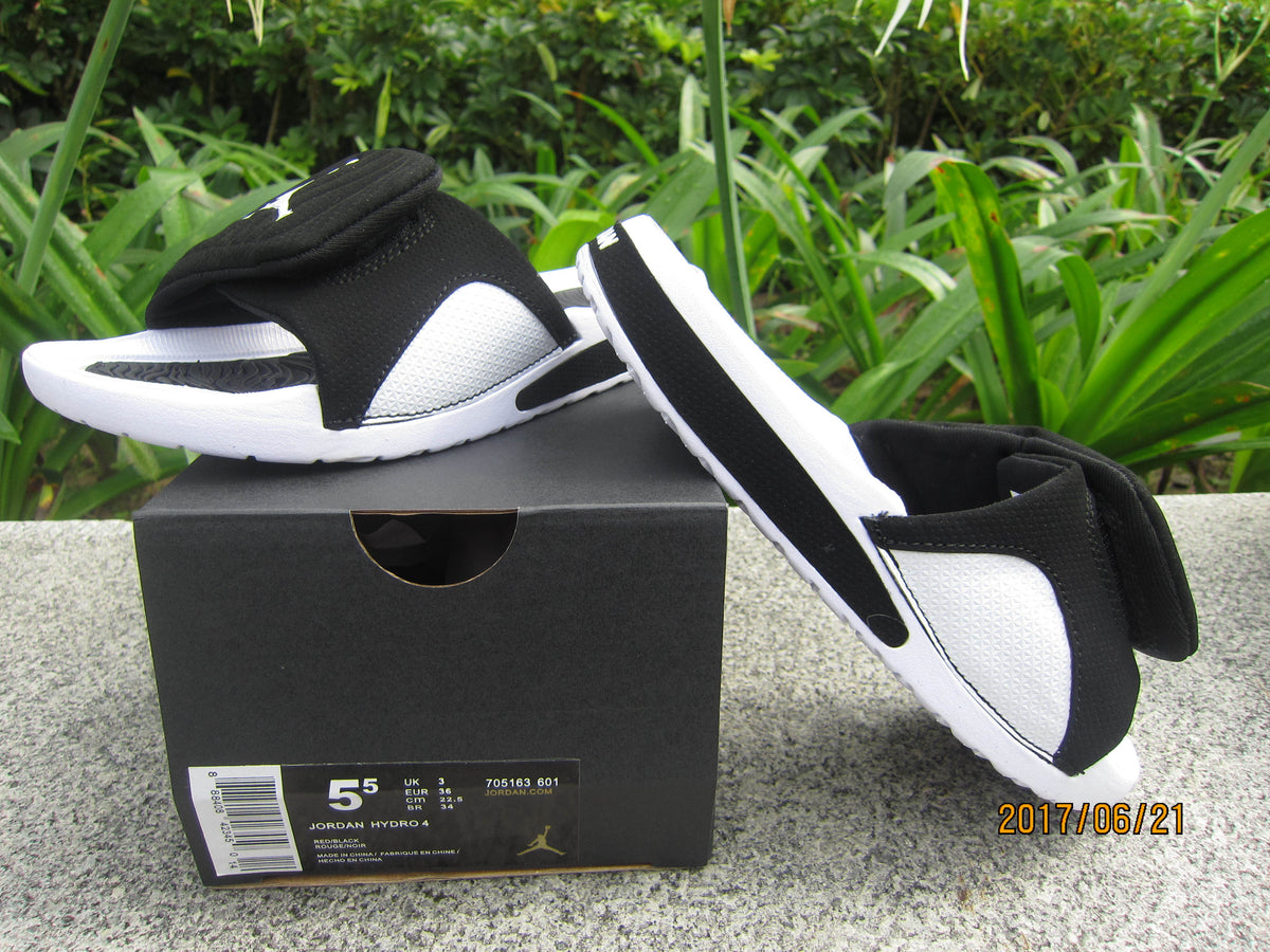 Retro Slides, Black White Colorway, Slip On Design, Casual Gift for Shoe Lovers