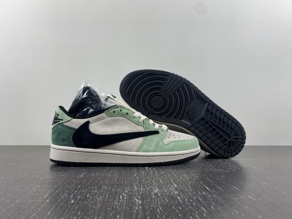 Low Top Sneakers, White Black Green Colorway, Reverse Hook Design, Lace Up Design, Casual Gift for Sneaker Fans