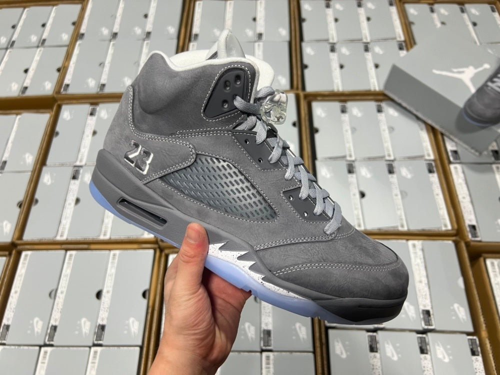 Sneakers, Gray Colorway, Casual Gift for Sneaker Fans