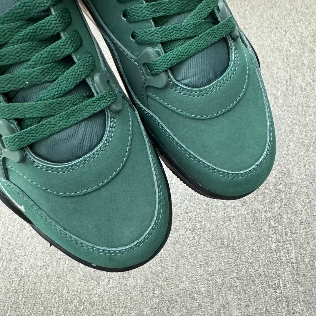 Low Top Basketball Shoes, Army Green Colorway, Lace Up Design, Casual Gift for Shoe Lovers