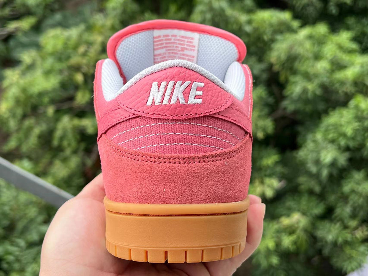 Low Top Sneakers, Coral Colorway, Lace Up Design, Casual Gift for Sneaker Fans