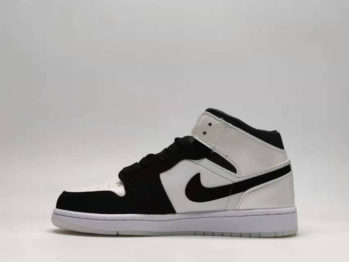 Sneakers, Black White Colorway, Lace Up Design, Casual Gift for Sneaker Fans