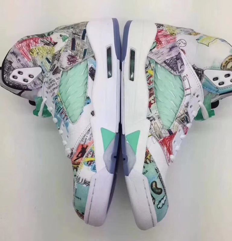 Sneakers, Multicolor Colorway, Lace Up Design, Casual Gift for Sneaker Fans