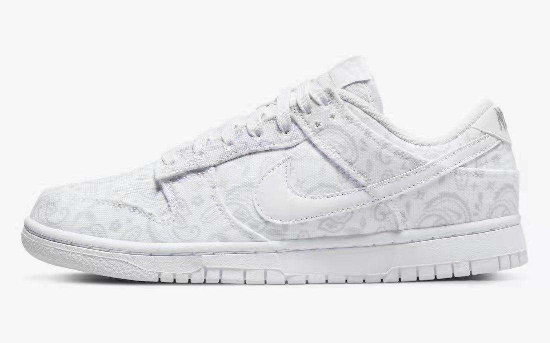 Low Top Sneakers, White Colorway, Casual Gift for Sneaker Fans