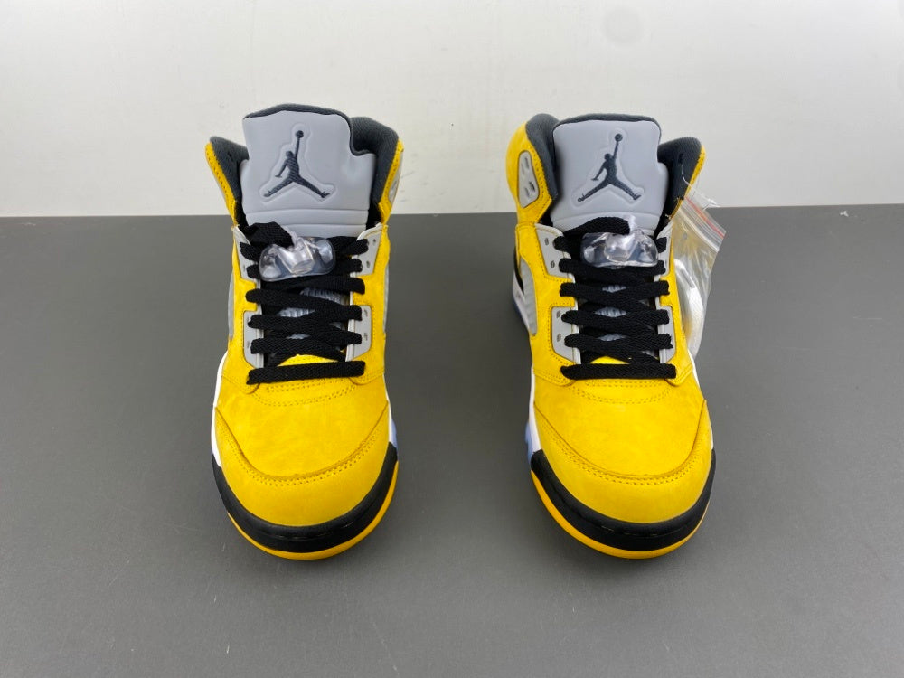 High Top Sneakers, Yellow Colorway, Lace Up Design, Casual Gift for Sneaker Fans