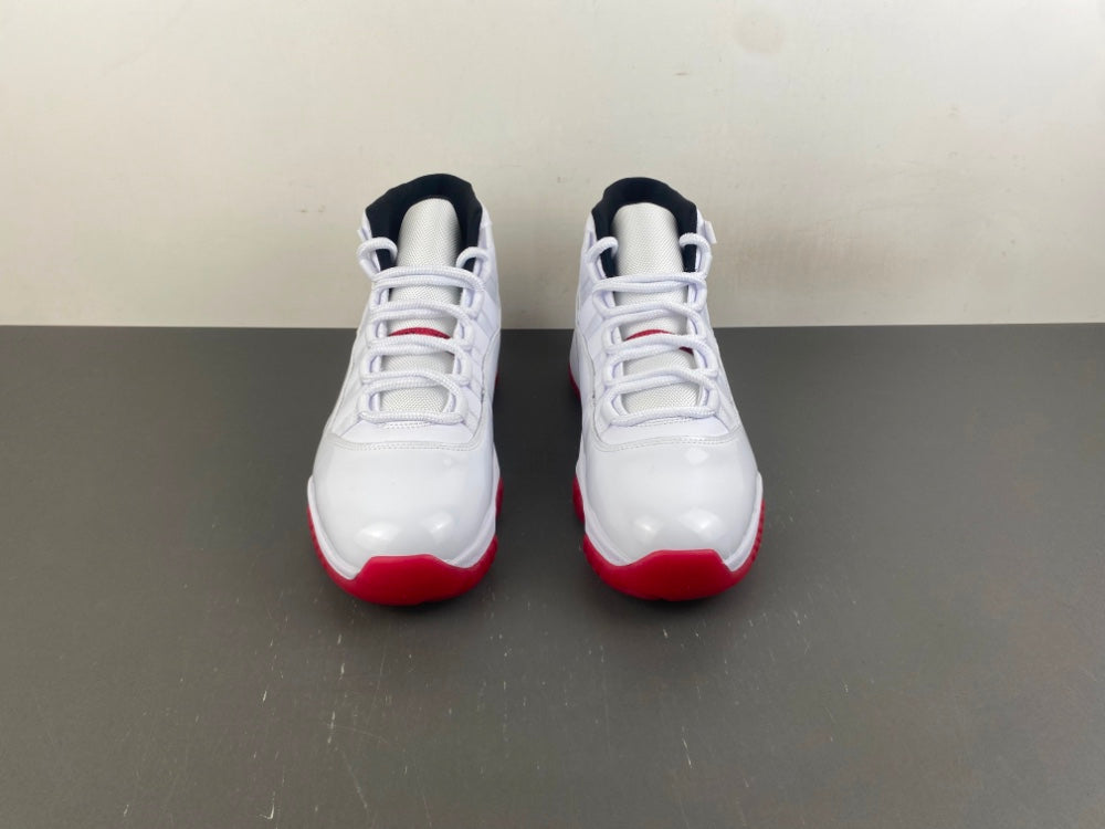 Low Top Sneakers, White Red Colorway, Patent Leather Footwear, Lace Up Design, Casual Gift for Sneaker Fans