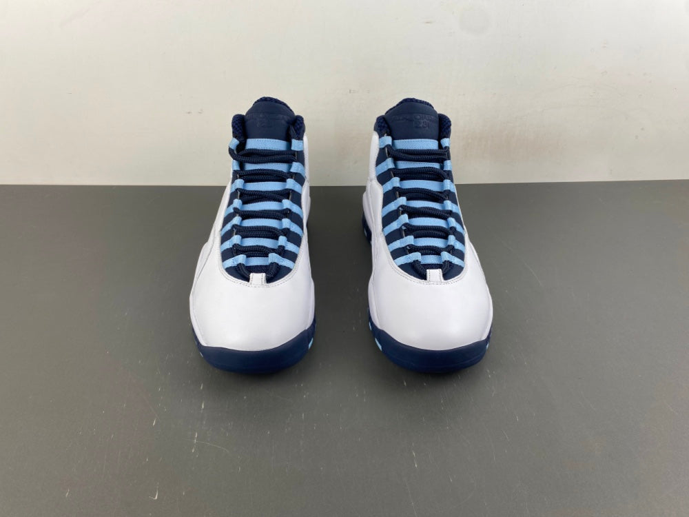 Retro High Top Sneakers, Blue Colorway, Lace Up Design, Casual Gift for Sneaker Fans