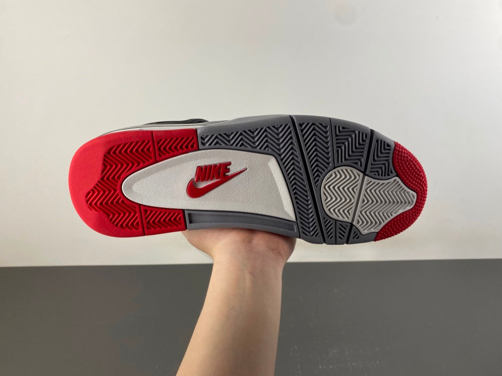 Mid Top Sneakers, Black Red Colorway, Lace Up Design, Casual Gift for Sneaker Fans