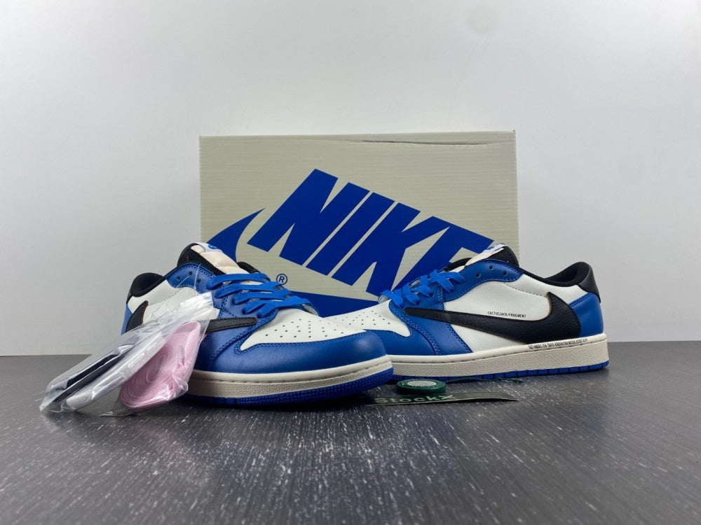 Low Top Sneakers, Blue White Black Colorway, Reverse Hook Design, Lace Up Design, Casual Gift for Sneaker Fans