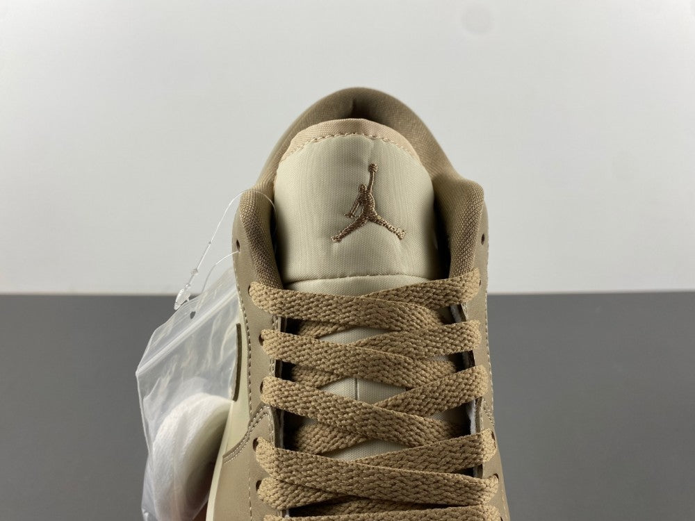 Low Top Sneakers, Beige Colorway, Camouflage Pattern, Lace Up Design, Casual Gift for Sneaker Fans