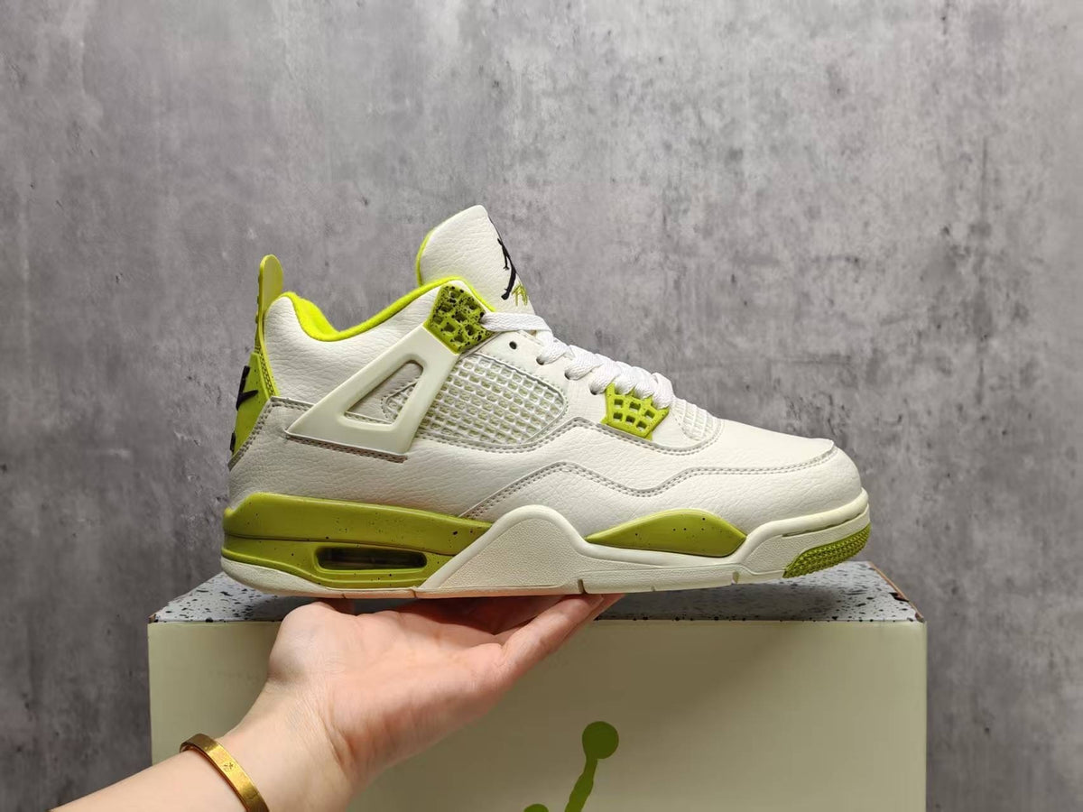 Mid Top Sneakers, Green Colorway, Lace Up Design, Casual Gift for Sneaker Fans