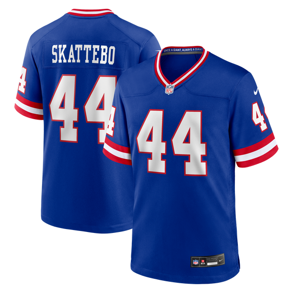 New York Giants Cam Skattebo Royal Alternate 2 Legacy Game Jersey