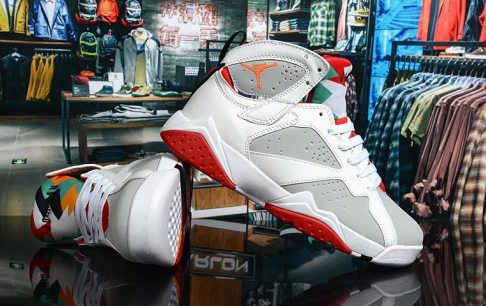 Sneakers, White Red Colorway, Lace Up Design, Casual Gift for Sneaker Fans