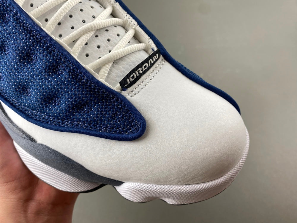 Low Top Sneakers, Blue White Gray Colorway, Lace Up Design, Casual Gift for Sneaker Fans