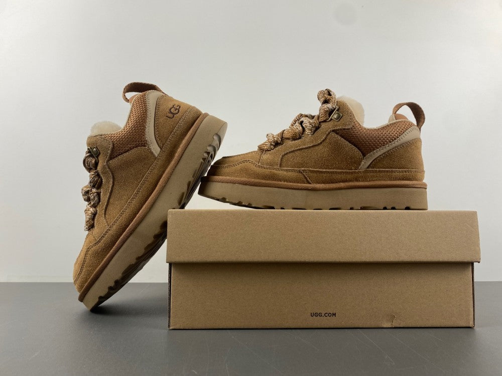 Low Top Sneakers, Brown Colorway, Lace Up Design, Casual Gift for Sneaker Fans