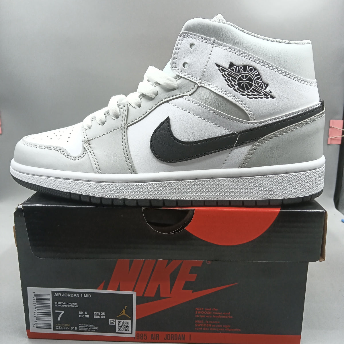 Sneakers, Gray Colorway, Lace Up Design, Casual Gift for Sneaker Fans