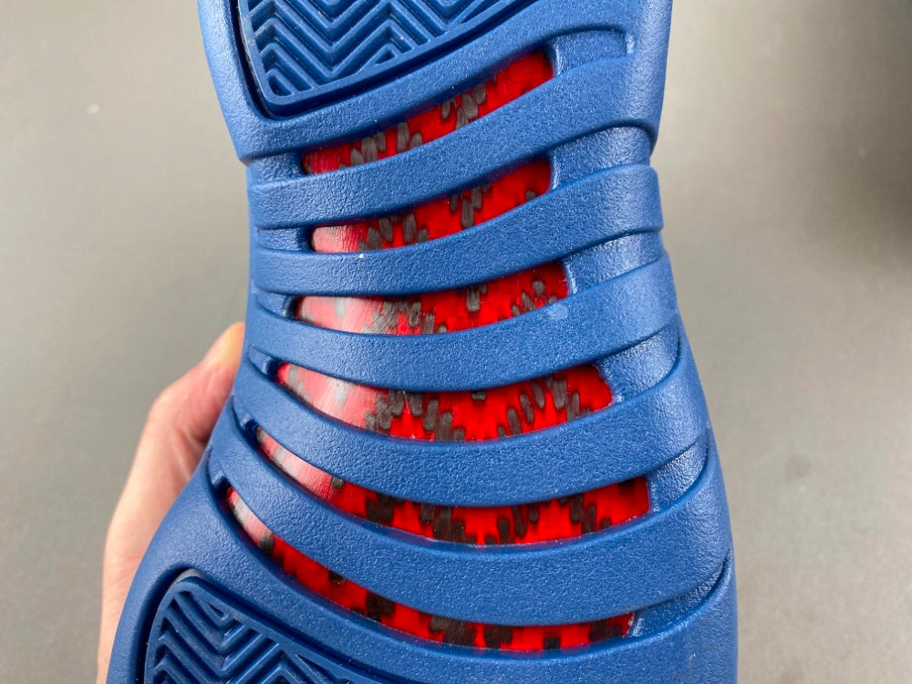 Low Top Sneakers, Blue Colorway, Lace Up Design, Casual Gift for Sneaker Fans