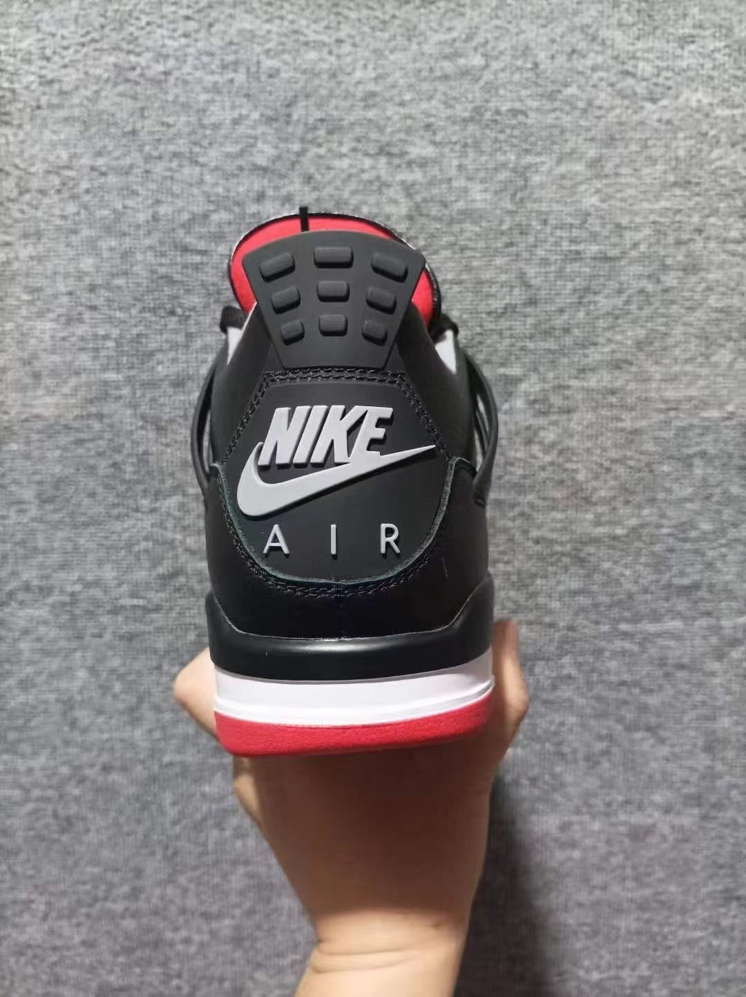 Low Top Sneakers, Black Red Colorway, Leather Footwear, Lace Up Design, Casual Gift for Sneaker Fans
