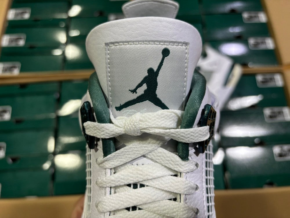 Low Top Sneakers, White Green Colorway, Lace Up Design, Casual Gift for Sneaker Fans