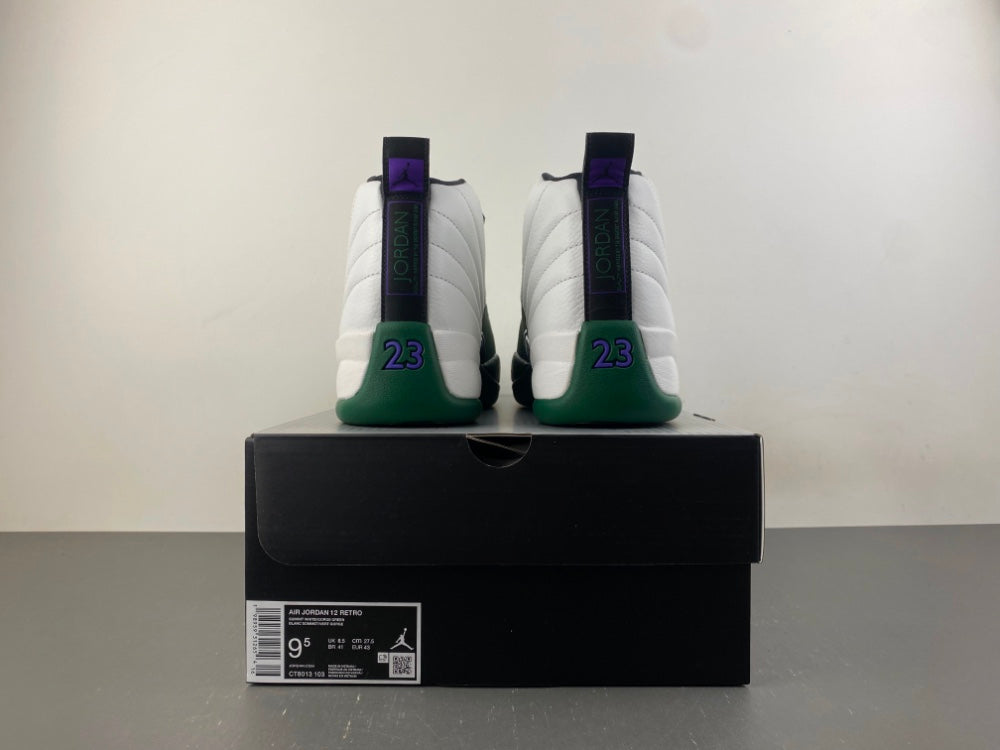 Low Top Sneakers, White Green Purple Colorway, Lace Up Design, Casual Gift for Sneaker Fans