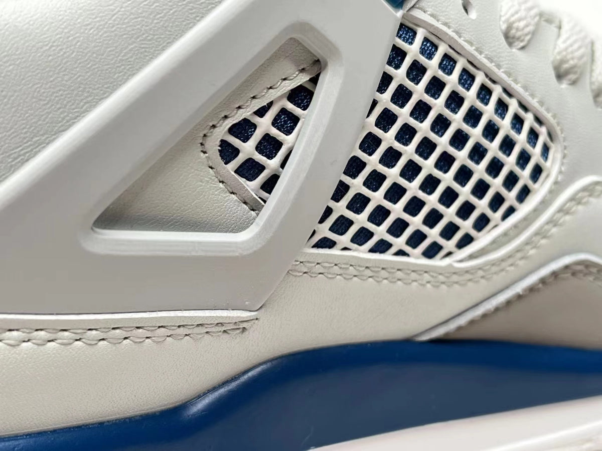 Sneakers, Blue White Colorway, Lace Up Design, Casual Gift for Sneaker Fans