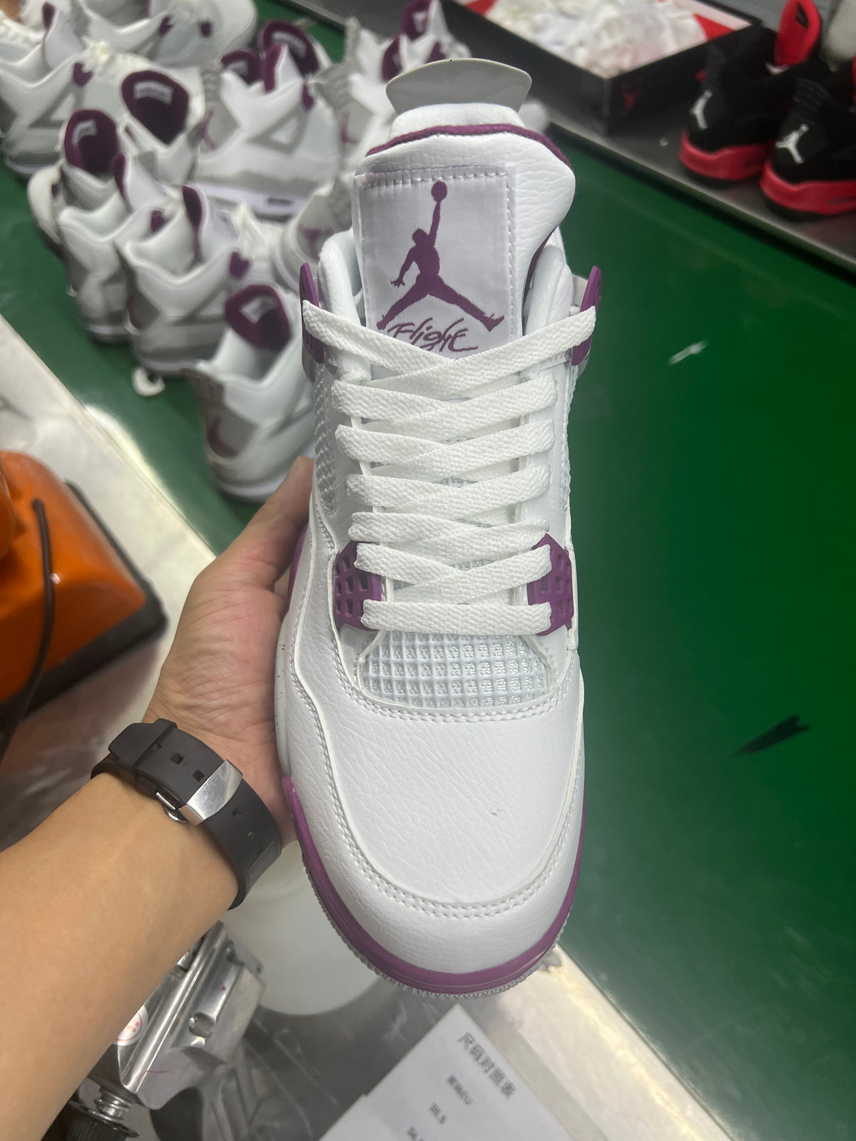 Sneakers, White Burgundy Colorway, Lace Up Design, Casual Gift for Sneaker Fans