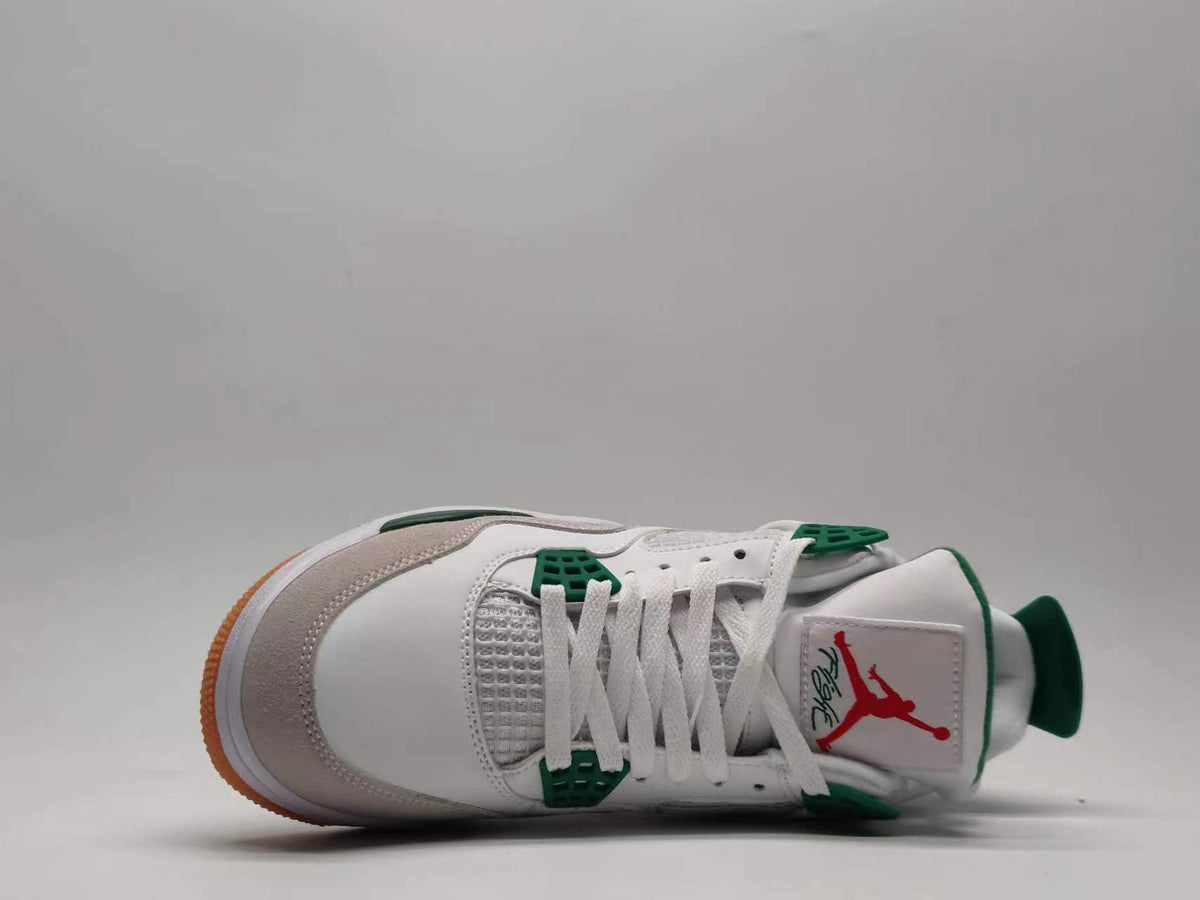 Sneakers, Green Colorway, Lace Up Design, Casual Gift for Sneaker Fans