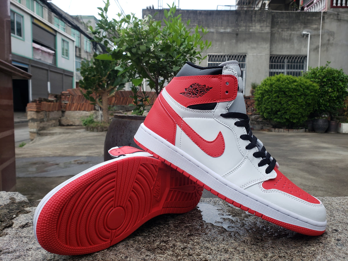 Sneakers, Red White Colorway, Lace Up Design, Casual Gift for Sneaker Fans