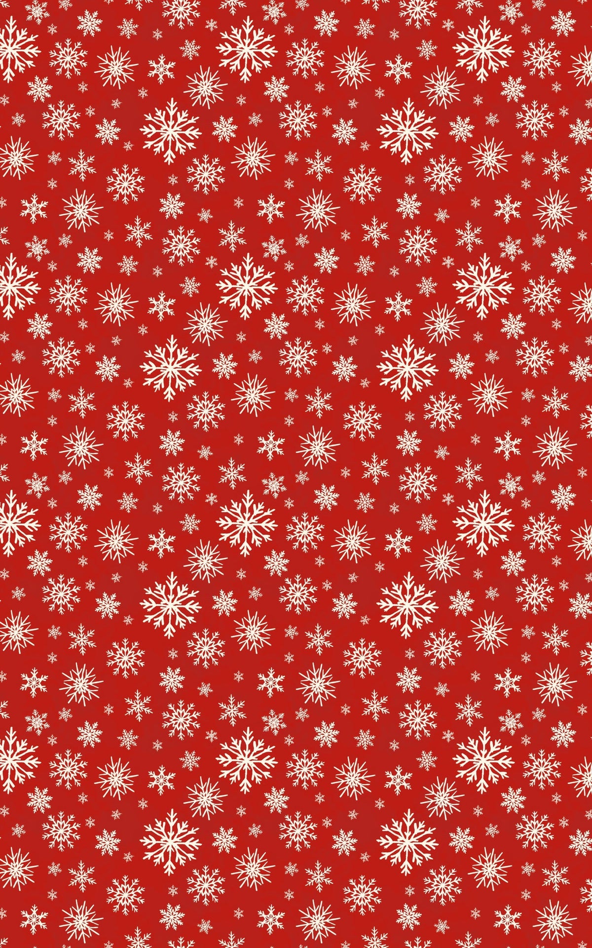 Red and White Holiday Gift Wrap, Candy Cane Snowflake Wrapping Paper, Festive Winter Snow Gift Wrapping Paper, Christmas Pres