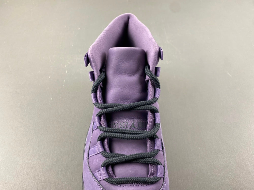 High Top Sneakers, Purple Black Colorway, Lace Up Design, Casual Gift for Sneaker Fans