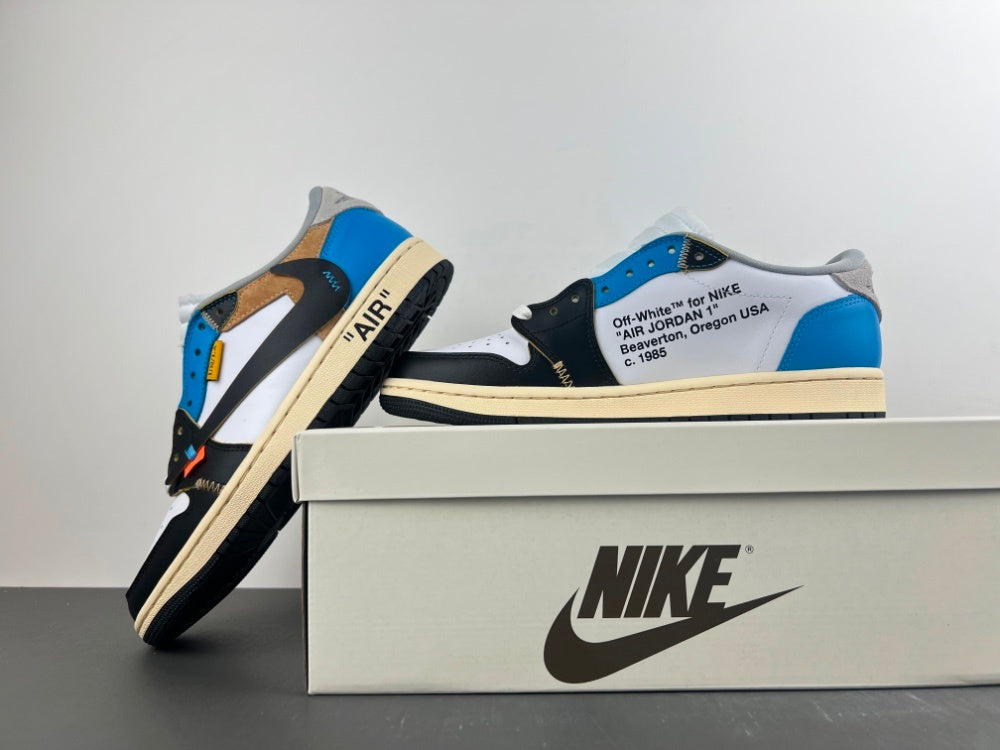 Low Top Sneakers, White Black Colorway, Leather Footwear, Reverse Hook Design, Lace Up Design, Casual Gift for Sneaker Fans