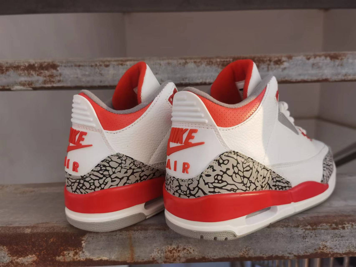 Sneakers, Beige White Red Colorway, Lace Up Design, Casual Gift for Sneaker Fans