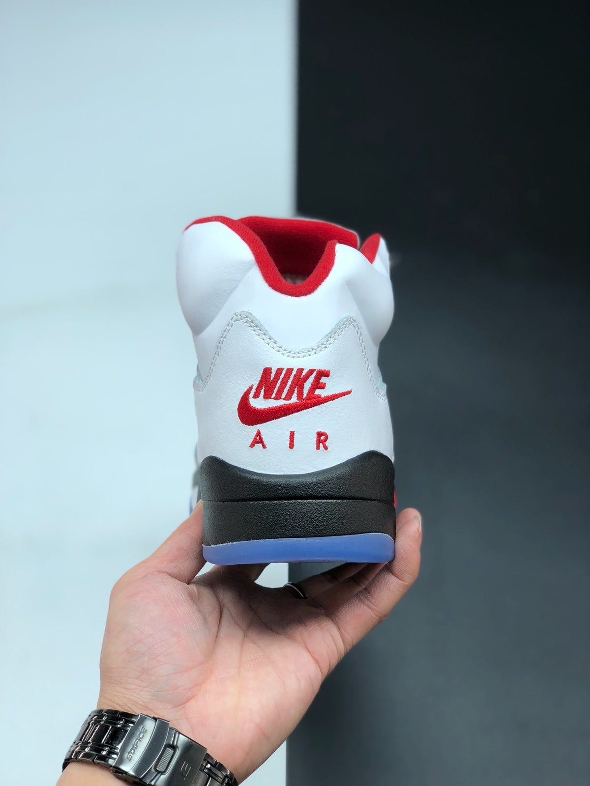 Sneakers, Red Colorway, Lace Up Design, Casual Gift for Sneaker Fans