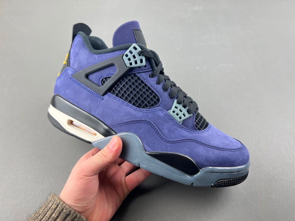 Retro Mid Top Sneakers, Purple Colorway, Lace Up Design, Casual Gift for Sneaker Fans