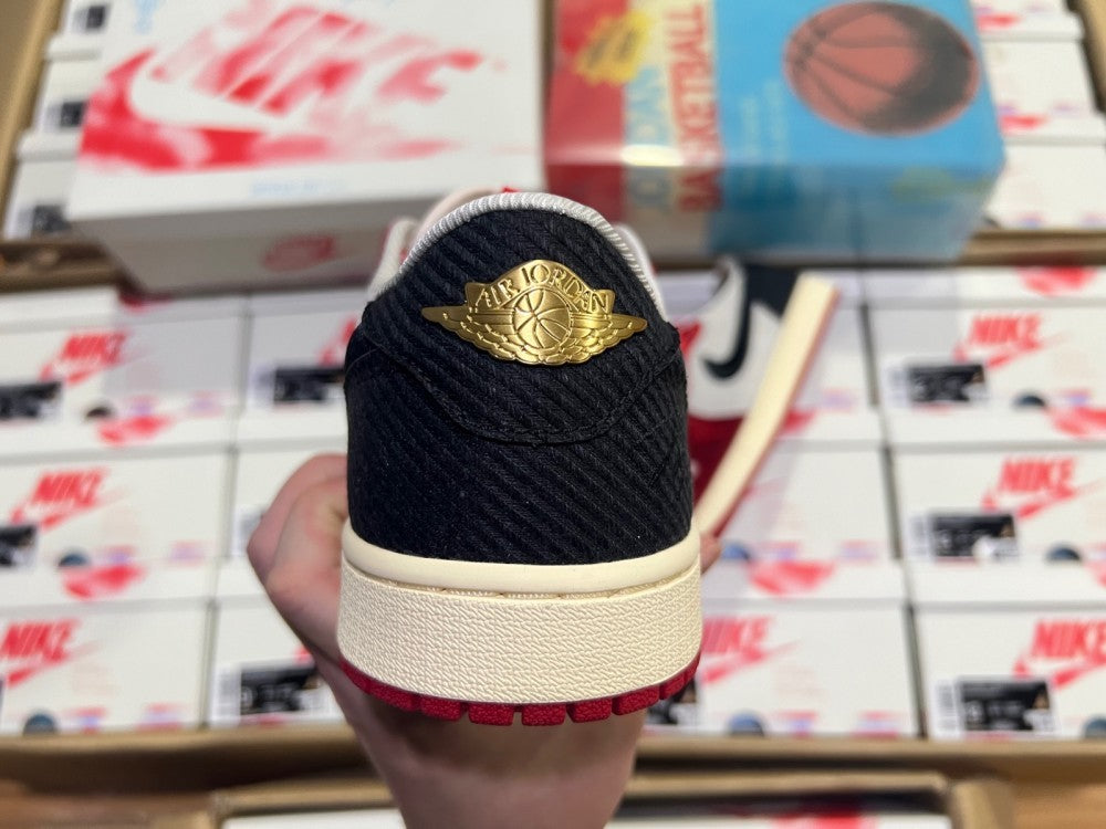 Low Top Sneakers, White Red Colorway, Lace Up Design, Casual Gift for Sneaker Fans
