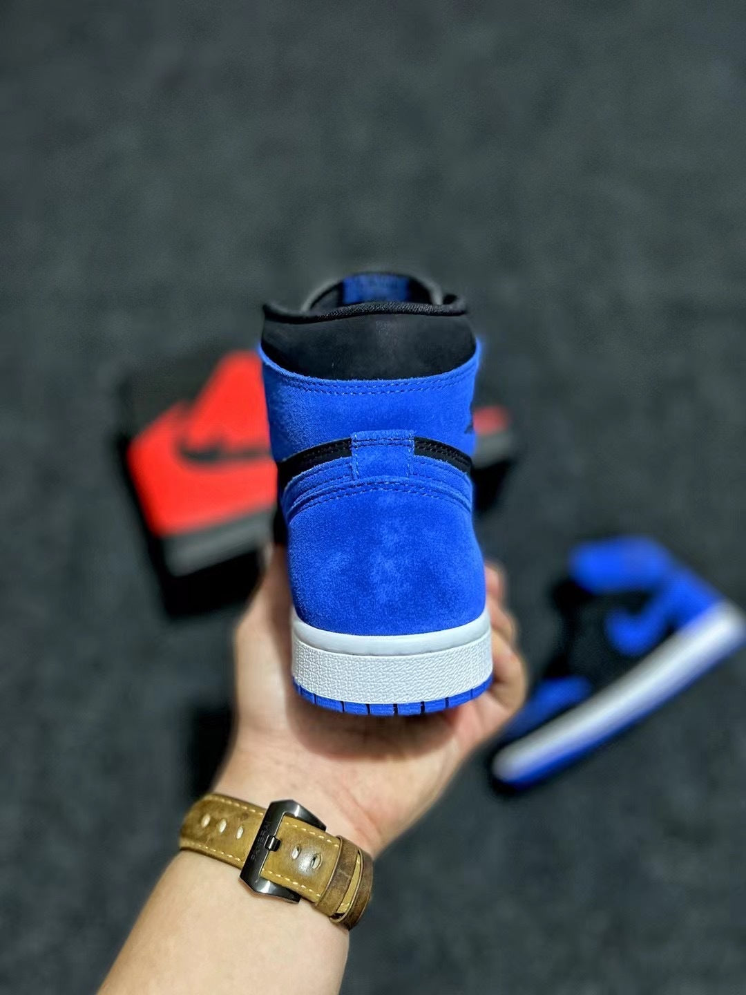 Sneakers, Blue Colorway, Lace Up Design, Casual Gift for Sneaker Fans