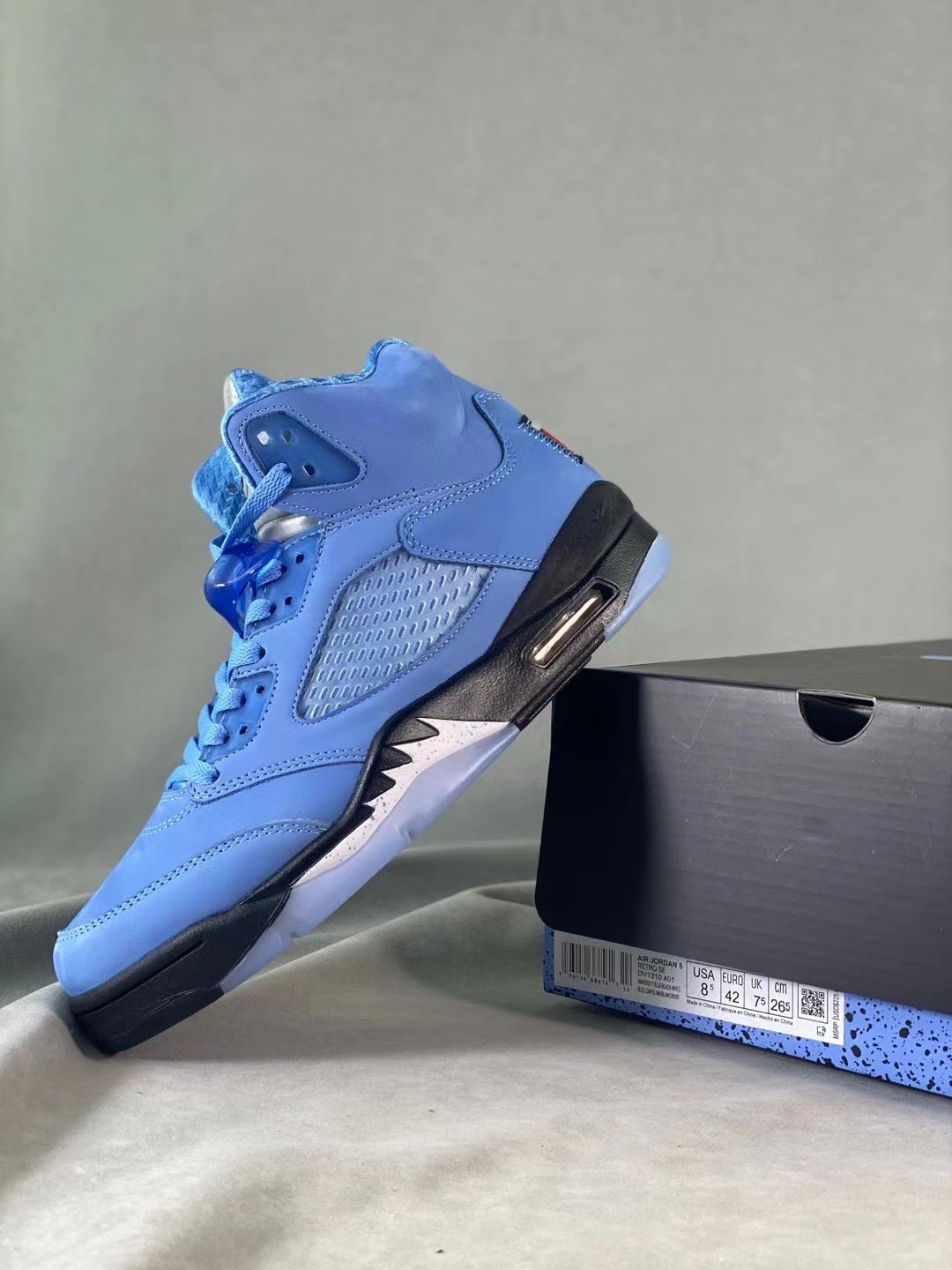 Sneakers, Blue Colorway, Lace Up Design, Casual Gift for Sneaker Fans