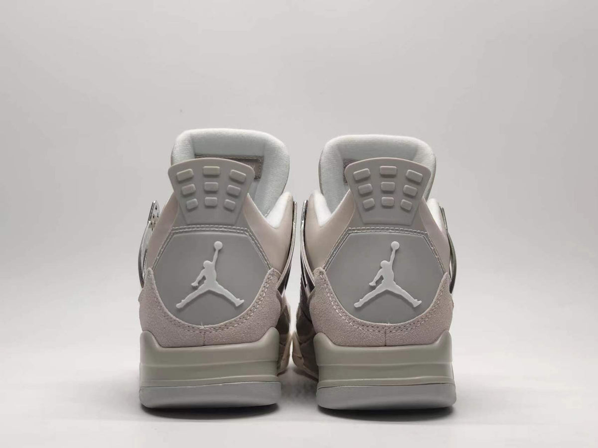 Sneakers, Silver Colorway, Metallic Finish, Lace Up Design, Casual Gift for Sneaker Fans