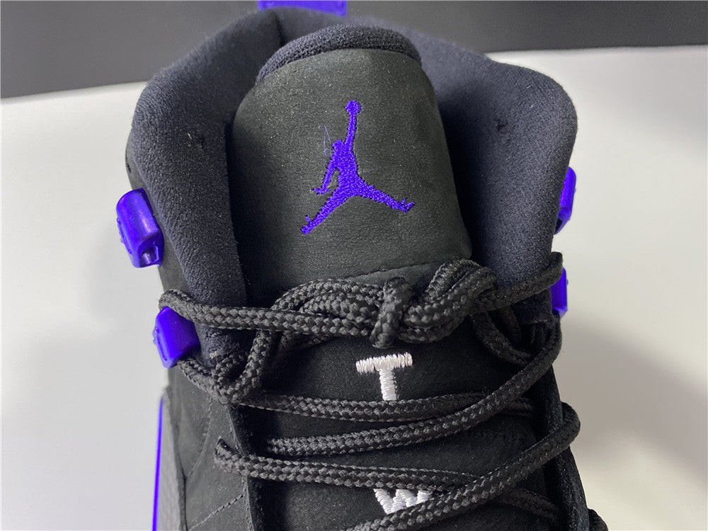 Sneakers, Black Purple Colorway, Casual Gift for Sneaker Fans