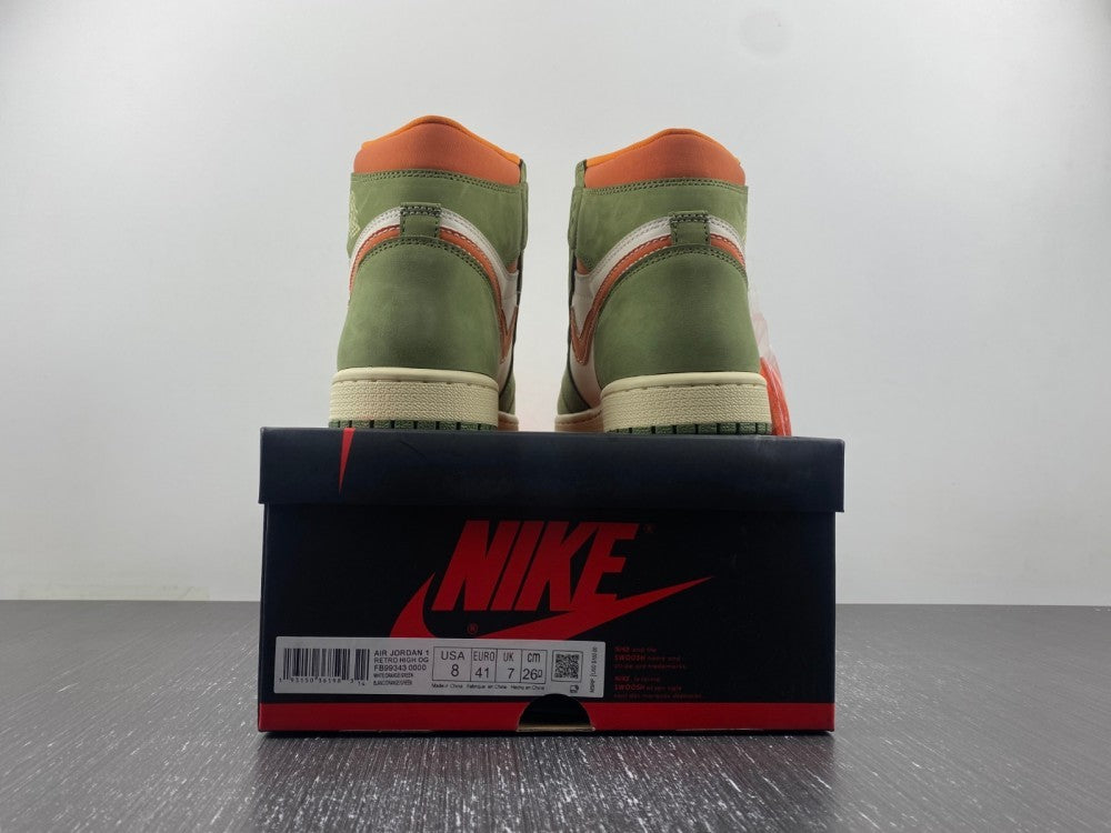 Sneakers, Off White Green Colorway, Lace Up Design, Casual Gift for Sneaker Fans